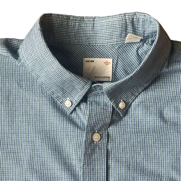 Dockers Men’s Button Down Collared Shirt Sz XL - Picture 5 of 12